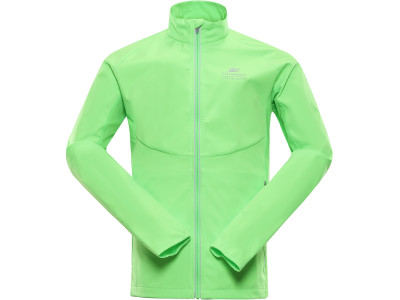 Vīriešu sporta softshell jaka MULT neona zaļš