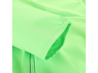 Men´s sports softshell jacket MULT neon green gecko