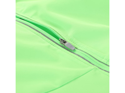 Men´s sports softshell jacket MULT neon green gecko