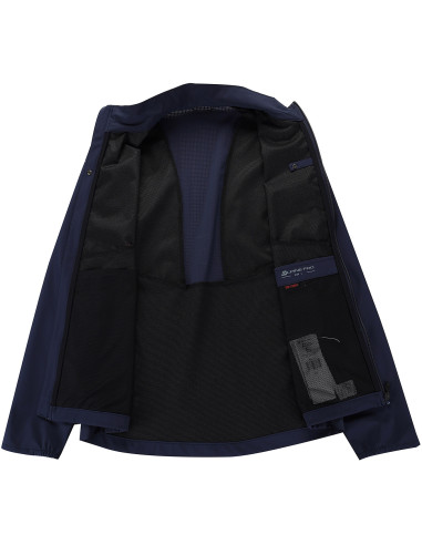Men´s sports softshell jacket MULT mood indigo