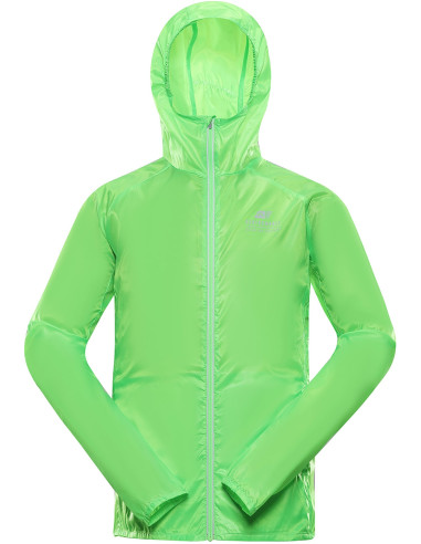 Men´s performance jacket BIK neon green gecko