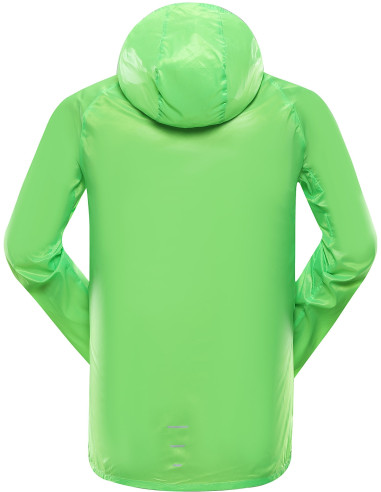 Men´s performance jacket BIK neon green gecko