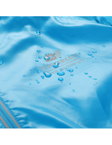 Men´s performance jacket BIK neon atomic blue