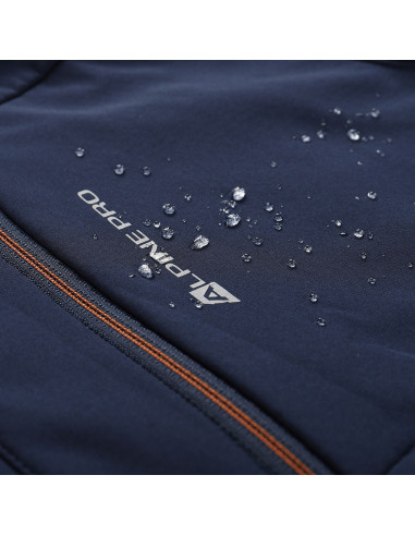 Men´s softshell jacket ZORR mood indigo