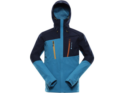 Vīriešu pārgājienu softshell jaka ZORR līča zils