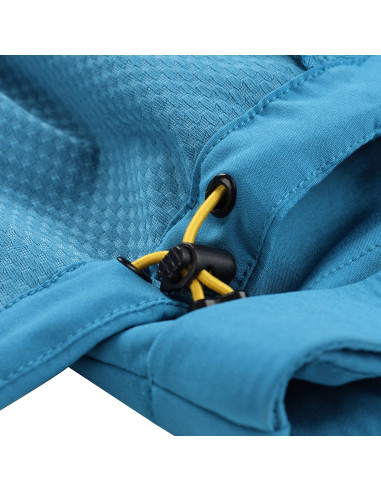 Vīriešu pārgājienu softshell jaka ZORR līča zils