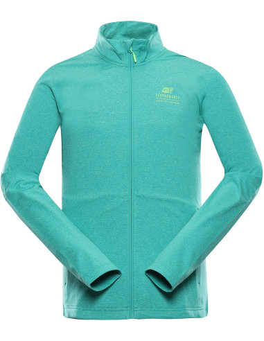 Men´s performance sweatshirt FRASEB neon green gecko