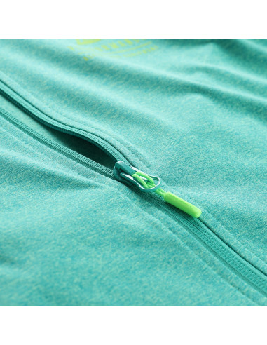 Men´s performance sweatshirt FRASEB neon green gecko