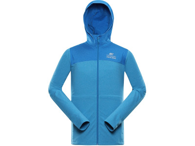 Men´s performance sweatshirt FANC neon atomic blue