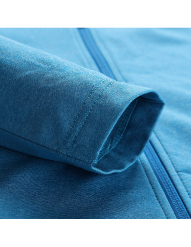 Men´s performance sweatshirt FANC neon atomic blue