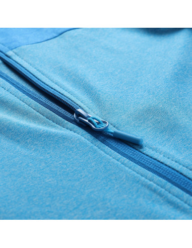 Men´s performance sweatshirt FANC neon atomic blue