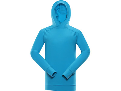 Men´s performance sweatshirt LIGHT neon atomic blue