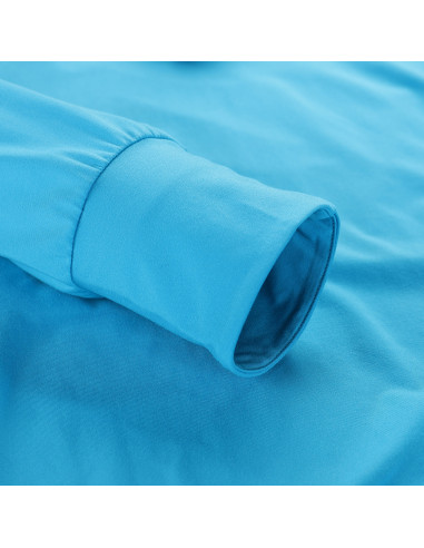 Men´s performance sweatshirt LIGHT neon atomic blue