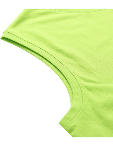 Men´s outdoor T-shirt QARET lime green