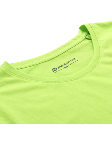 Men´s outdoor T-shirt QARET lime green