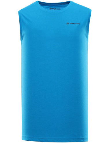 Men´s outdoor T-shirt QARET neon atomic blue