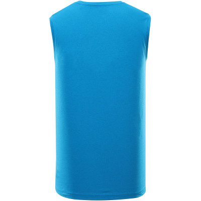 Men´s outdoor T-shirt QARET neon atomic blue 2