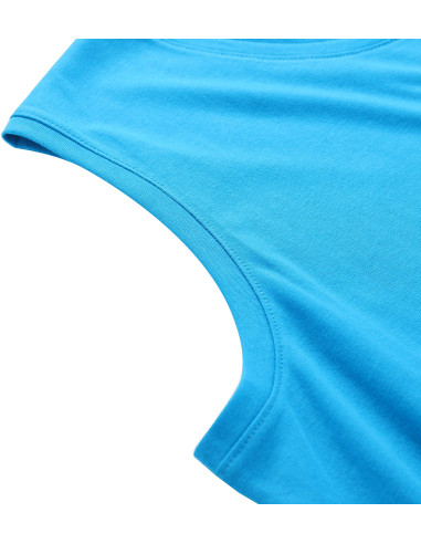 Men´s outdoor T-shirt QARET neon atomic blue