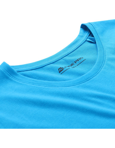 Men´s outdoor T-shirt QARET neon atomic blue
