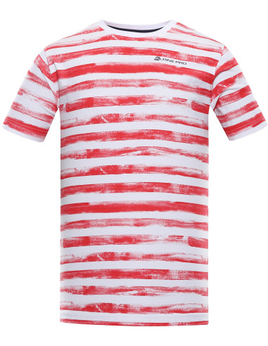 Men´s casual T-shirt WATER flame scarlet