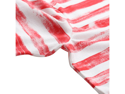 Men´s casual T-shirt WATER flame scarlet