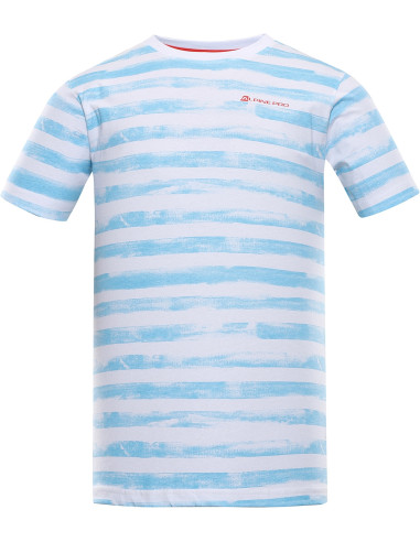 Men´s casual T-shirt WATER ethereal blue