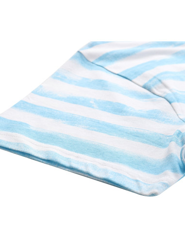 Men´s casual T-shirt WATER ethereal blue