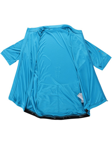 Men´s performance cyclo T-shirt SAGEN neon atomic blue