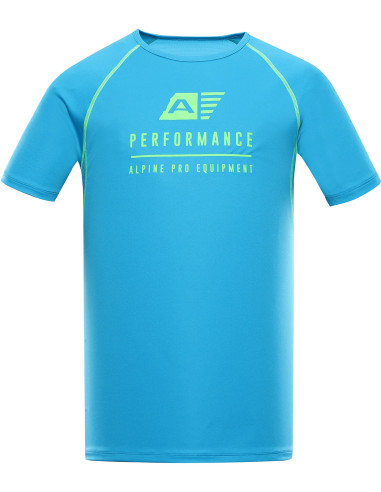 Men´s performance T-shirt PANTHER neon atomic blue