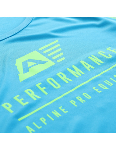 Men´s performance T-shirt PANTHER neon atomic blue