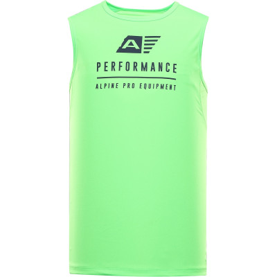 Men´s performance T-shirt MIXED neon green gecko