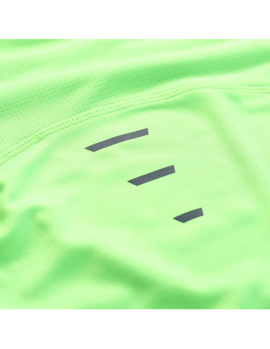 Men´s performance T-shirt MIXED neon green gecko