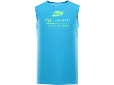 Men´s performance T-shirt MIXED neon atomic blue