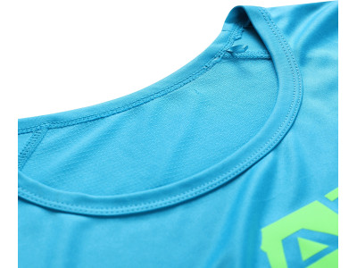 Men´s performance T-shirt MIXED neon atomic blue