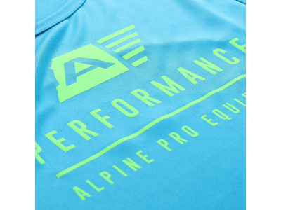 Men´s performance T-shirt MIXED neon atomic blue