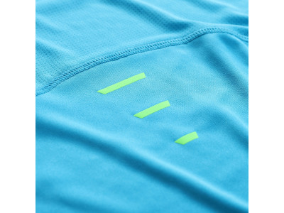 Men´s performance T-shirt MIXED neon atomic blue