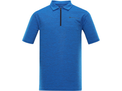 Men´s outdoor polo DONN electric blue lemonade