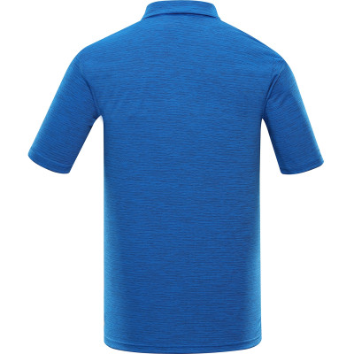 Men´s outdoor polo DONN electric blue lemonade 2