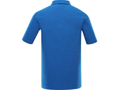 Men´s outdoor polo DONN electric blue lemonade