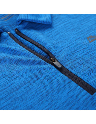 Men´s outdoor polo DONN electric blue lemonade