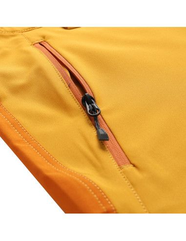 Men´s outdoor softshell capri WEDER autumn blaze
