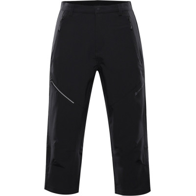 Vīriešu pārgājienu softshell kapri WEDER melns