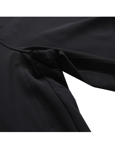 Men´s outdoor softshell capri WEDER black