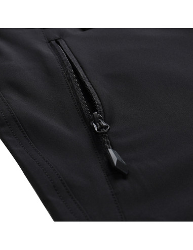 Men´s outdoor softshell capri WEDER black