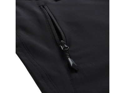 Vīriešu pārgājienu softshell kapri WEDER melns