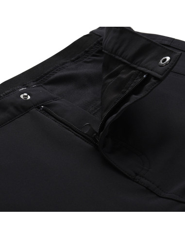 Vīriešu pārgājienu softshell kapri WEDER melns