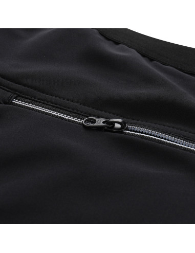 Vīriešu pārgājienu softshell kapri WEDER melns