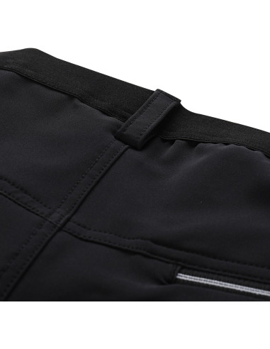 Men´s outdoor softshell capri WEDER black