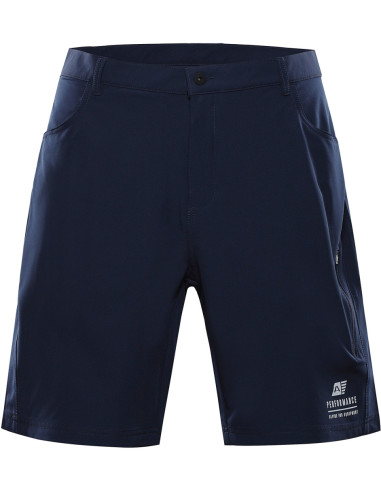 Men´s performance softshell shorts COL mood indigo