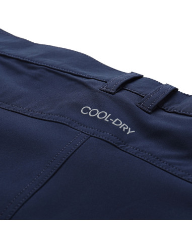 Men´s performance softshell shorts COL mood indigo